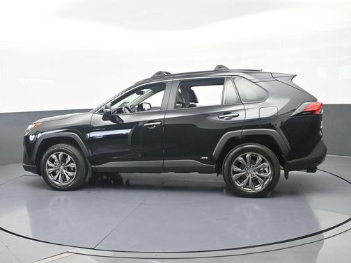Midnight Black Metallic 2025 Toyota RAV4 Hybrid Limited