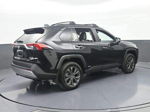 Midnight Black Metallic 2025 Toyota RAV4 Hybrid Limited