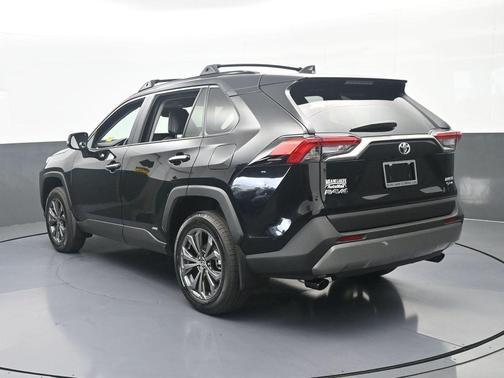 Midnight Black Metallic 2025 Toyota RAV4 Hybrid Limited