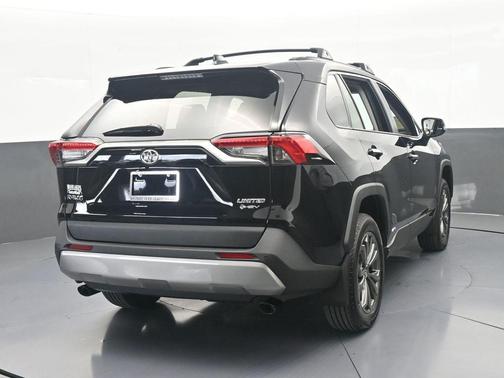 Midnight Black Metallic 2025 Toyota RAV4 Hybrid Limited