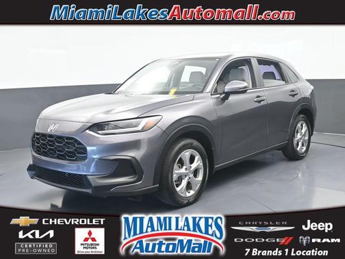 Gray 2023 Honda HR-V LX