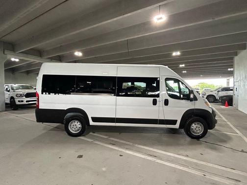 Bright White Clearcoat 2023 RAM ProMaster 3500 Window Van High Roof