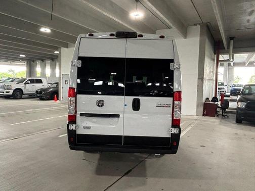 Bright White Clearcoat 2023 RAM ProMaster 3500 Window Van High Roof