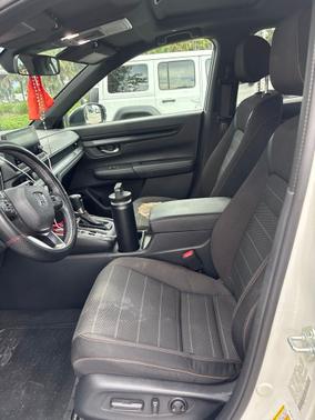 White 2024 Honda CR-V Hybrid Sport