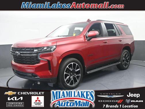Cherry Red 2022 Chevrolet Tahoe RST