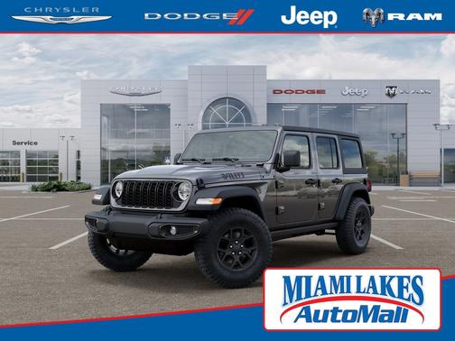 Granite Crystal Metallic Clearcoat 2026 Jeep Wrangler Willys