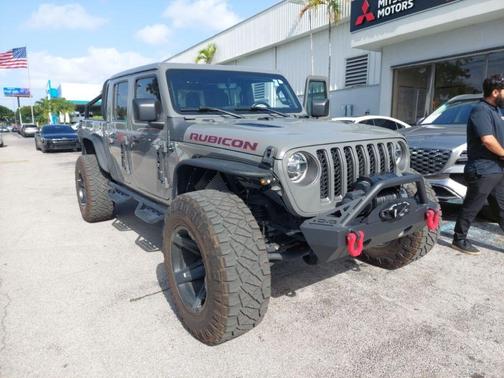 Sting-Gray Clearcoat 2022 Jeep Gladiator Rubicon