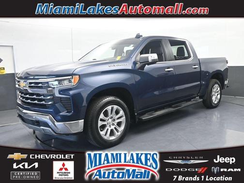 Northsky Blue Metallic 2022 Chevrolet Silverado 1500 LTZ