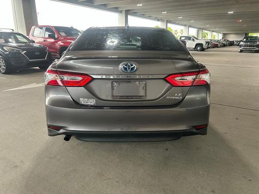 Predawn Gray Mica 2020 Toyota Camry Hybrid LE