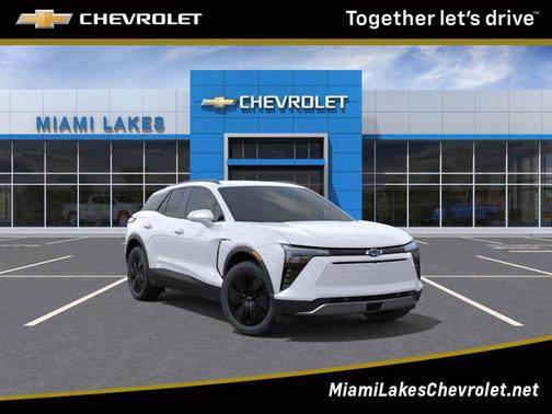 White 2026 Chevrolet Blazer EV LT