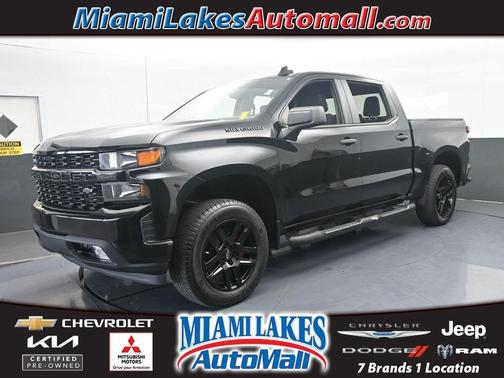 Black 2021 Chevrolet Silverado 1500 Custom