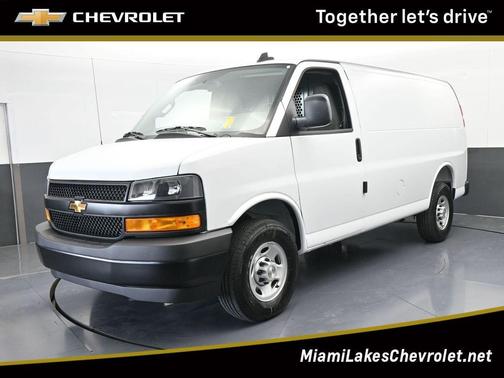 Summit White 2025 Chevrolet Express 2500 Work Van