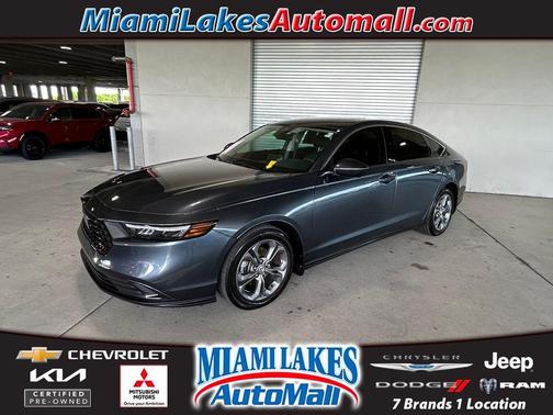 Gray 2024 Honda Accord EX