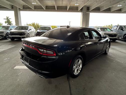 Pitch Black Clearcoat 2023 Dodge Charger SXT