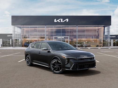 Gray 2026 Kia K4 GT-Line