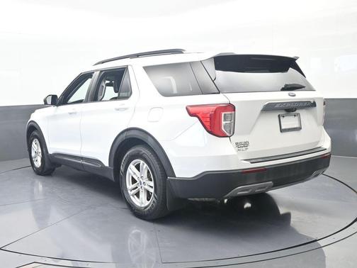 White Metallic 2021 Ford Explorer XLT