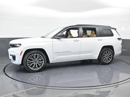 Bright White Clearcoat 2025 Jeep Grand Cherokee L Summit
