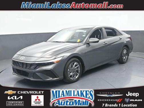 Gray 2024 Hyundai ELANTRA SEL