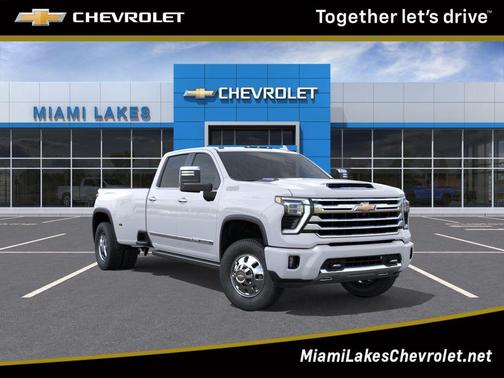 Summit White 2026 Chevrolet Silverado 3500 High Country