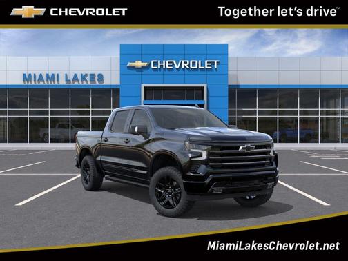 Black 2026 Chevrolet Silverado 1500 High Country