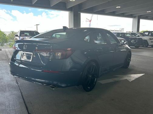 Blue Lagoon Pearl 2025 Honda Civic Sport