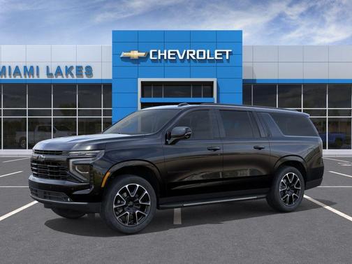 Black 2026 Chevrolet Suburban RST