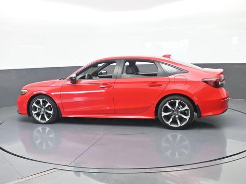 Rallye Red 2025 Honda Civic Hybrid Sport