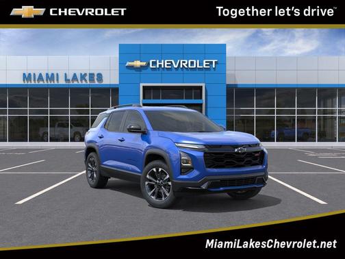 Reef Blue Metallic 2026 Chevrolet Equinox RS