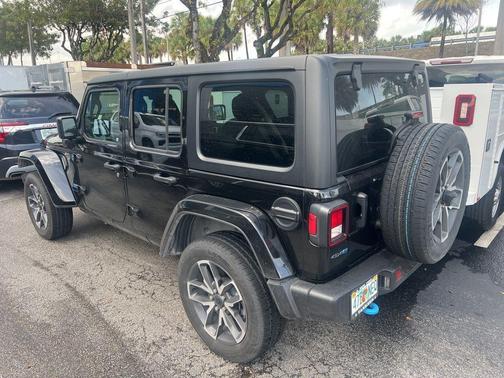 Black Clearcoat 2024 Jeep Wrangler 4xe Sport