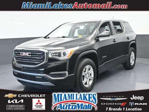 Ebony Twilight Metallic 2019 GMC Acadia SLE-1