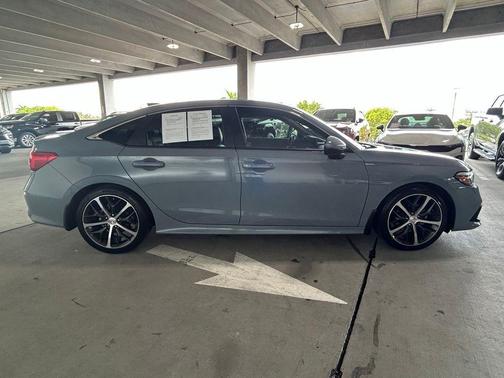 Morning Mist Metallic 2024 Honda Civic Touring