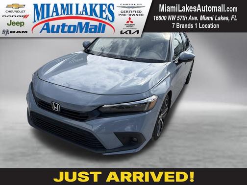 Morning Mist Metallic 2024 Honda Civic Touring