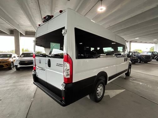 Bright White Clearcoat 2023 RAM ProMaster 3500 Window Van High Roof