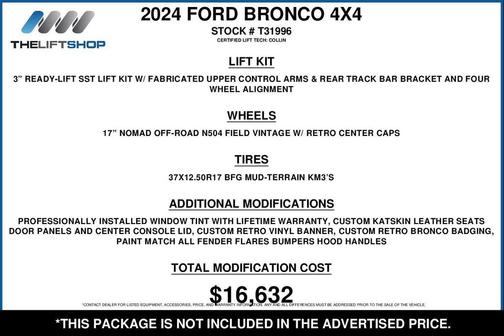 2024 Ford Bronco Heritage Edition