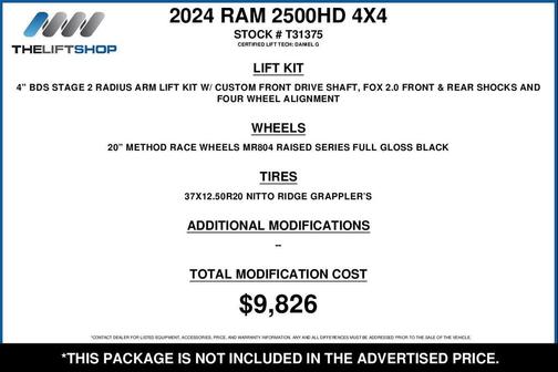 2024 RAM 2500 Power Wagon