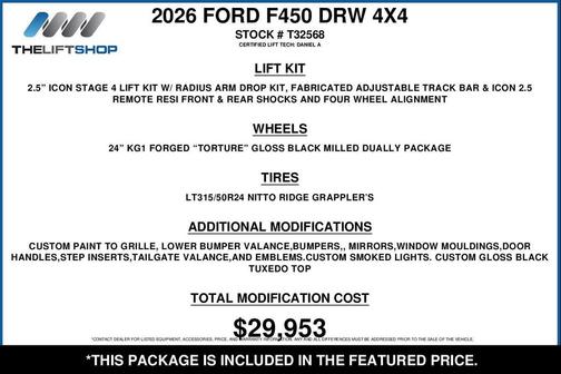 Marsh Gray 2026 Ford F-450 Platinum