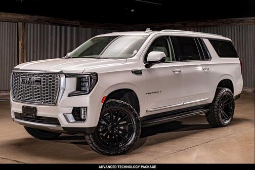White Frost Tricoat 2024 GMC Yukon XL Denali