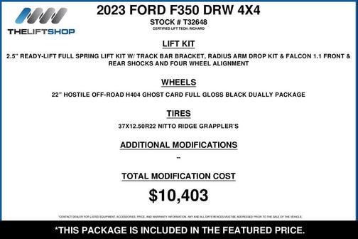 Gray Metallic 2023 Ford F-350 Lariat