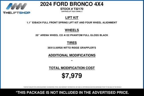 2024 Ford Bronco Raptor