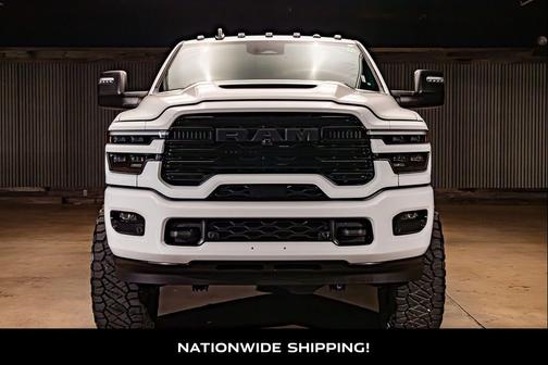 Bright White 2026 RAM 2500 Laramie Mega Cab 4x4 6'4' Box