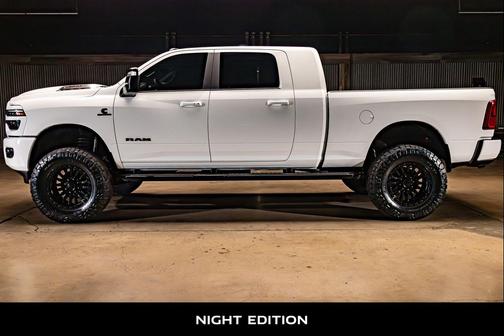 Bright White 2026 RAM 2500 Laramie Mega Cab 4x4 6'4' Box