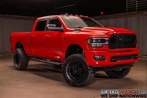 Flame Red Clearcoat 2022 RAM 2500 Lone Star Crew Cab 4x4 6'4' Box