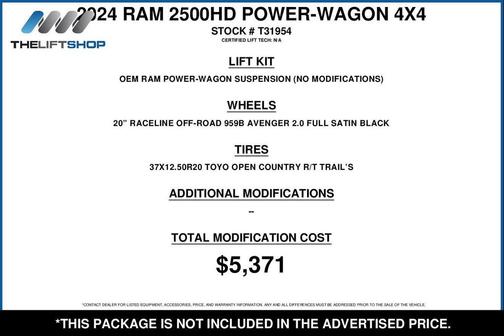 2024 RAM 2500 Power Wagon