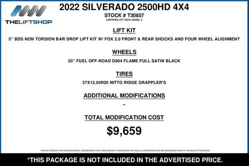 2022 Chevrolet Silverado 2500 LTZ