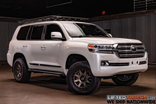 Blizzard Pearl 2019 Toyota Land Cruiser Base