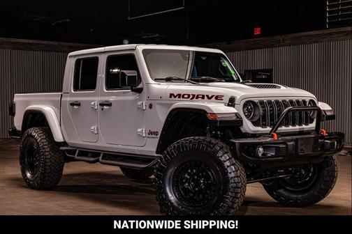 Bright White Clearcoat 2024 Jeep Gladiator Mojave X