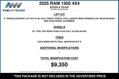 2025 RAM 1500 Laramie