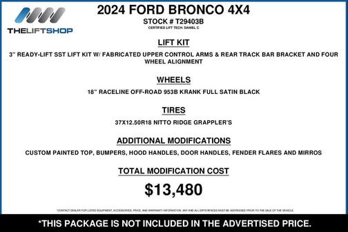 2024 Ford Bronco Wildtrak