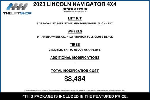 2023 Lincoln Navigator Black Label
