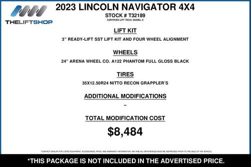 2023 Lincoln Navigator Black Label